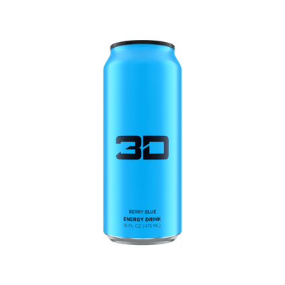 3D Épicerie Bleu Blue Razz / À l'unité 3D ENERGY DRINK - 473ML