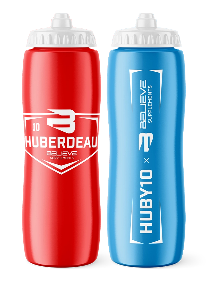 Bouteille d’eau 750ml Huberdeau - believe supplement