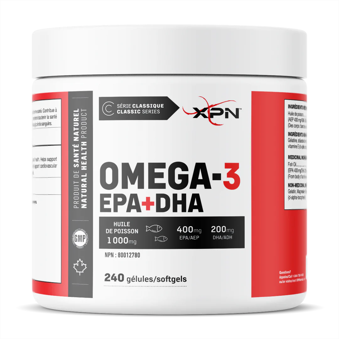Omega-3 EPA+DHA 240 Gélules - XPN
