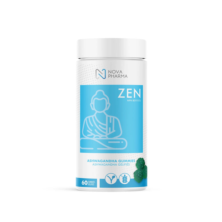 Zen Ashwagandha Gummies 60 caps - Nova Pharma