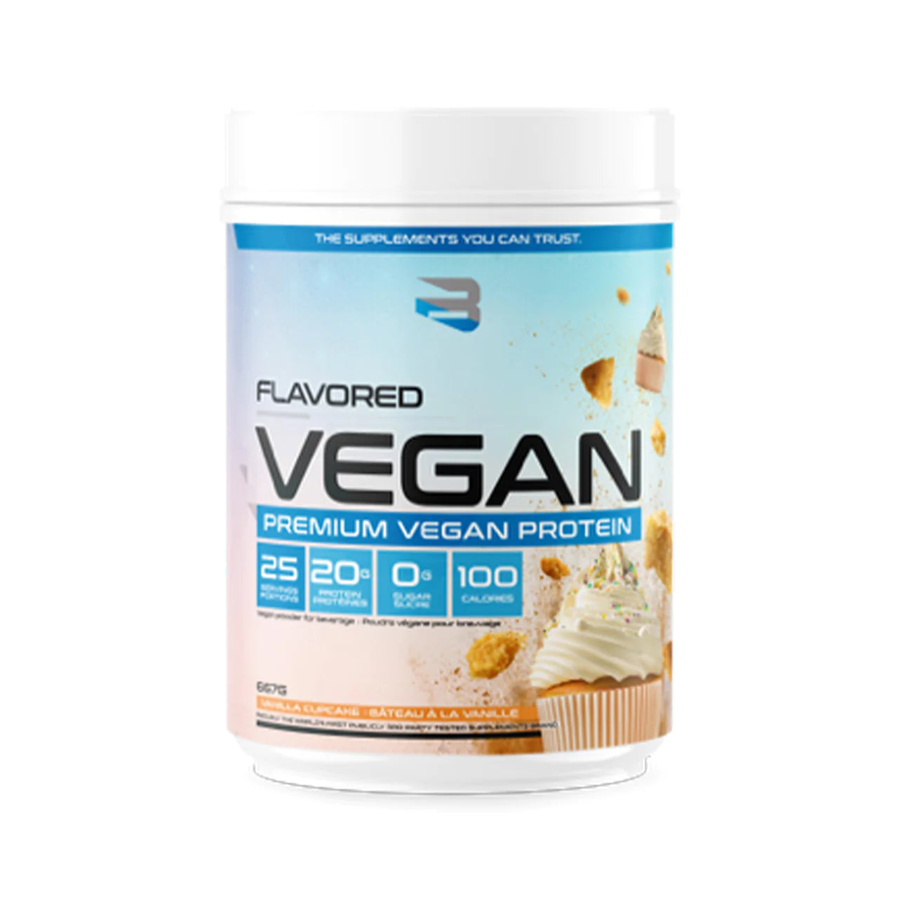 Believe Supplements- Vegan protein - 25 serv