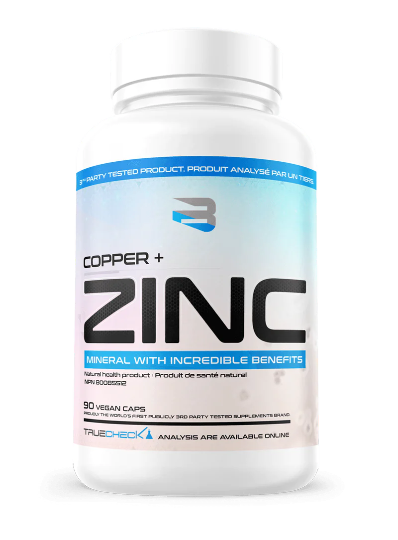 Zinc + Cuivre 90 caps - Believe supplément