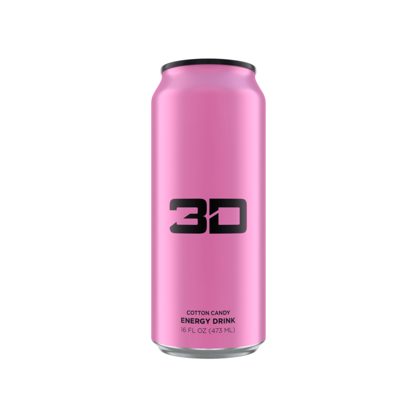 3D Épicerie Rose Cotton Candy / À l'unité 3D ENERGY DRINK - 473ML