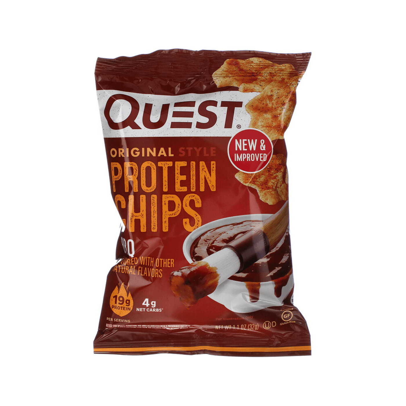 Quest Nutrition Épicerie BBQ Quest Protein Chips 32g